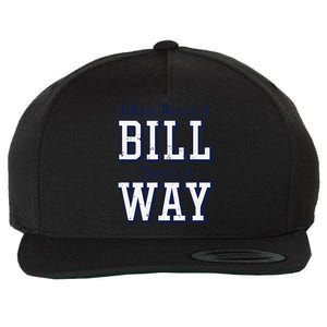 Where ThereS A Bill ThereS A Way Chapel Bill Design Wool Snapback Cap