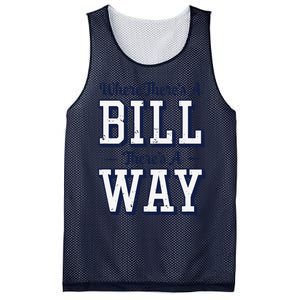 Where ThereS A Bill ThereS A Way Chapel Bill Design Mesh Reversible Basketball Jersey Tank