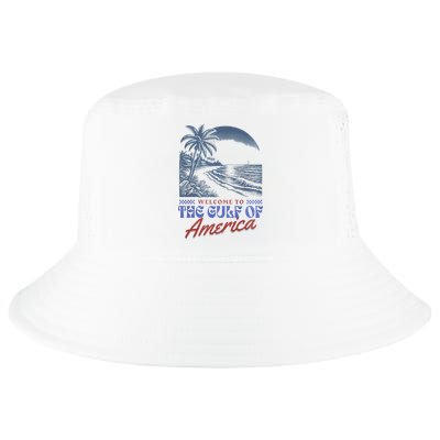 Welcome To AmericaS Gulf Retro Vintage Beach Cool Comfort Performance Bucket Hat