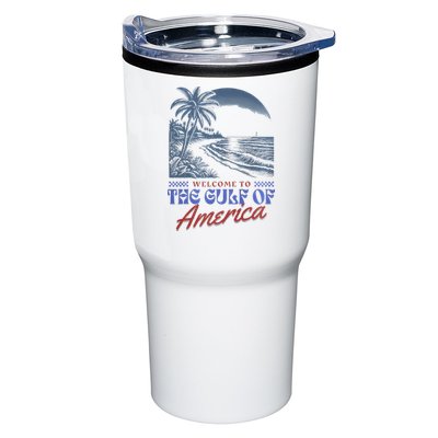 Welcome To AmericaS Gulf Retro Vintage Beach Tumbler