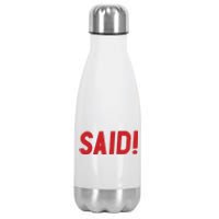 We’Re Talkin About The Fightins Here Stainless Steel Insulated Water Bottle