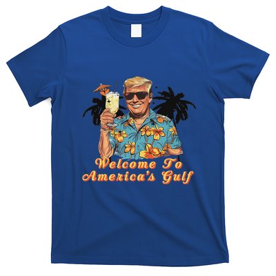 Welcome To AmericaS Gulf Funny Trump Beach Cruise T-Shirt