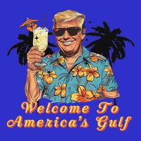 Welcome To AmericaS Gulf Funny Trump Beach Cruise 16 in Basic Backpack