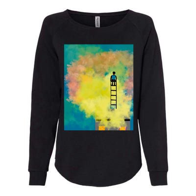 Within The Action Graphic Womens California Wash Sweatshirt