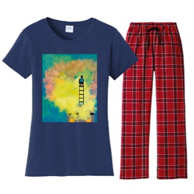 Within The Action Graphic Women's Flannel Pajama Set