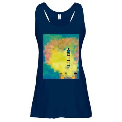 Within The Action Graphic Ladies Essential Flowy Tank