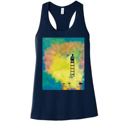 Within The Action Graphic Women's Racerback Tank