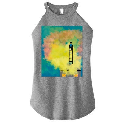 Within The Action Graphic Women’s Perfect Tri Rocker Tank