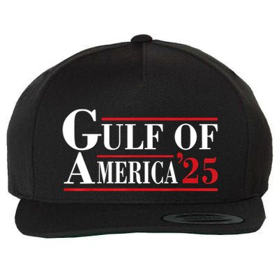 Welcome To America Gulf Gulf Of Mexico 2025 Wool Snapback Cap