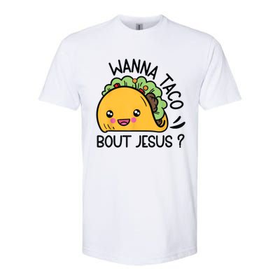 Wanna Taco Bout Jesus Softstyle CVC T-Shirt