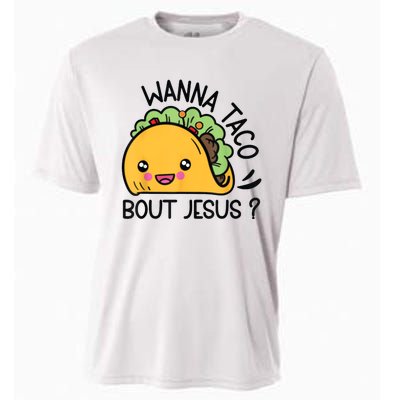 Wanna Taco Bout Jesus Cooling Performance Crew T-Shirt