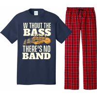 Without The Bass Bassist Guitarist Bass Guitar Player Pajama Set