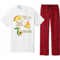 Wanna Taco Bout It Nacho Problem! Guacward! Avocado Gift Pajama Set