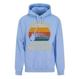 Without The Bass ThereS No Band Bass Guitar Lover Unisex Surf Hoodie