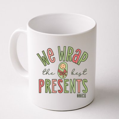 Wrap The Best Presents Nicu Nurse Christmas Neonatal Nurse Coffee Mug