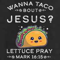 Wanna Taco Bout Jesus Cinco De Mayo Christian TShirt Adult Drive Performance Visor
