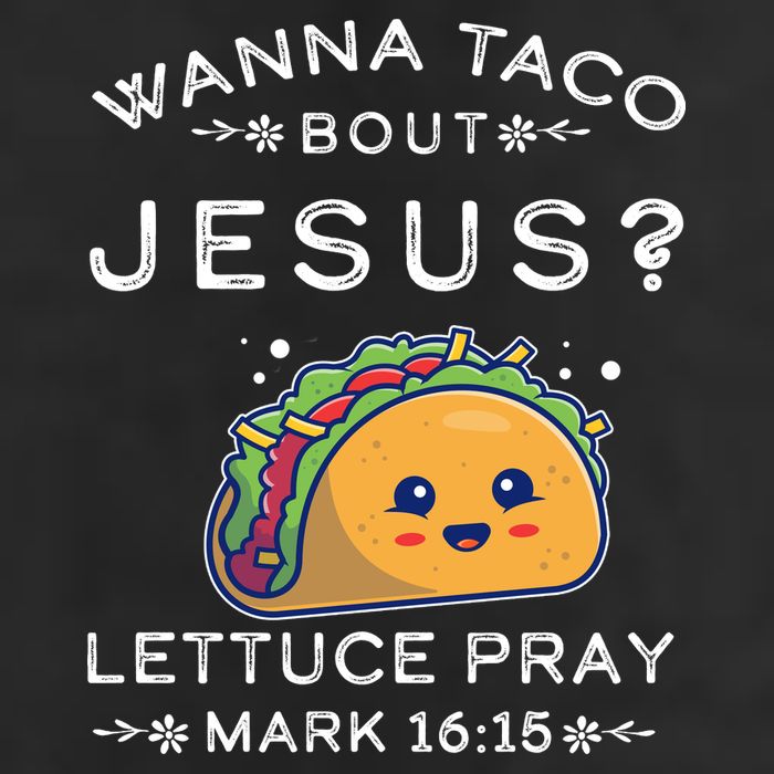 Wanna Taco Bout Jesus Cinco De Mayo Christian TShirt Adult Drive Performance Visor