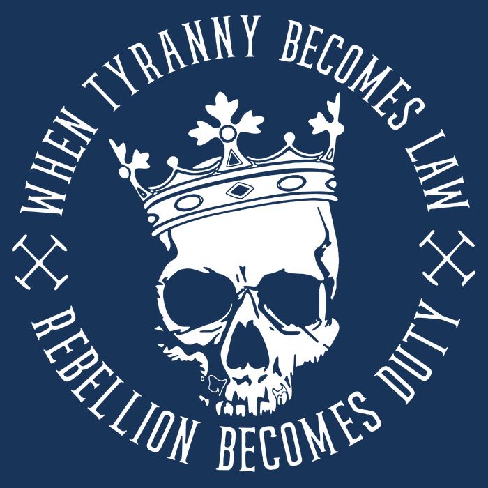 When Tyranny Becomes Law Cooling Performance Crew T-Shirt