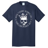 When Tyranny Becomes Law Tall T-Shirt