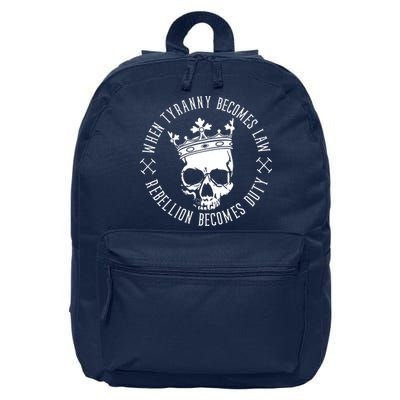 When Tyranny Becomes Law 16 in Basic Backpack