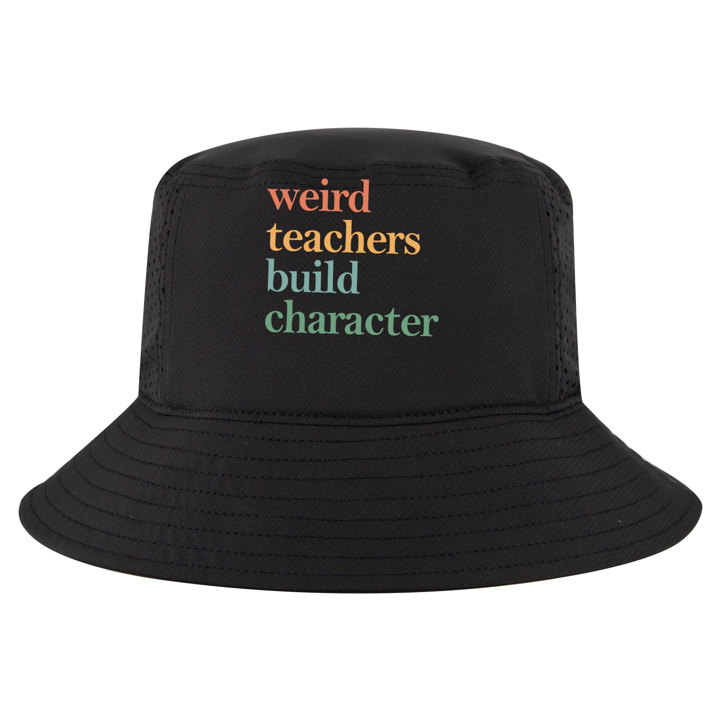 Weird Teachers Build Character Appreciation Gift Apron