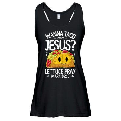 Wanna Taco Bout Jesus Cinco De Mayo Women Men Christian Ladies Essential Flowy Tank