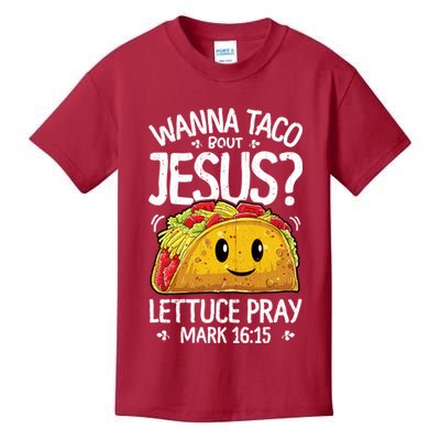 Wanna Taco Bout Jesus Cinco De Mayo Women Men Christian Kids T-Shirt