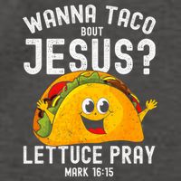 Wanna Taco Bout Jesus Vector Backpack
