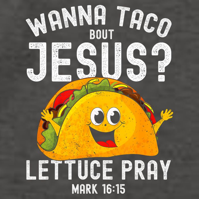 Wanna Taco Bout Jesus Vector Backpack
