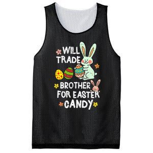 Will Trade Brother For Easter Candy Funny Mesh Reversible Basketball Jersey Tank