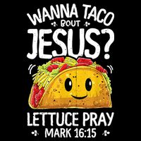Wanna Taco Bout Jesus Cinco De Mayo Women Christian Drawstring Bag
