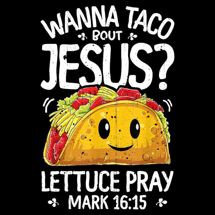 Wanna Taco Bout Jesus Cinco De Mayo Women Christian Drawstring Bag