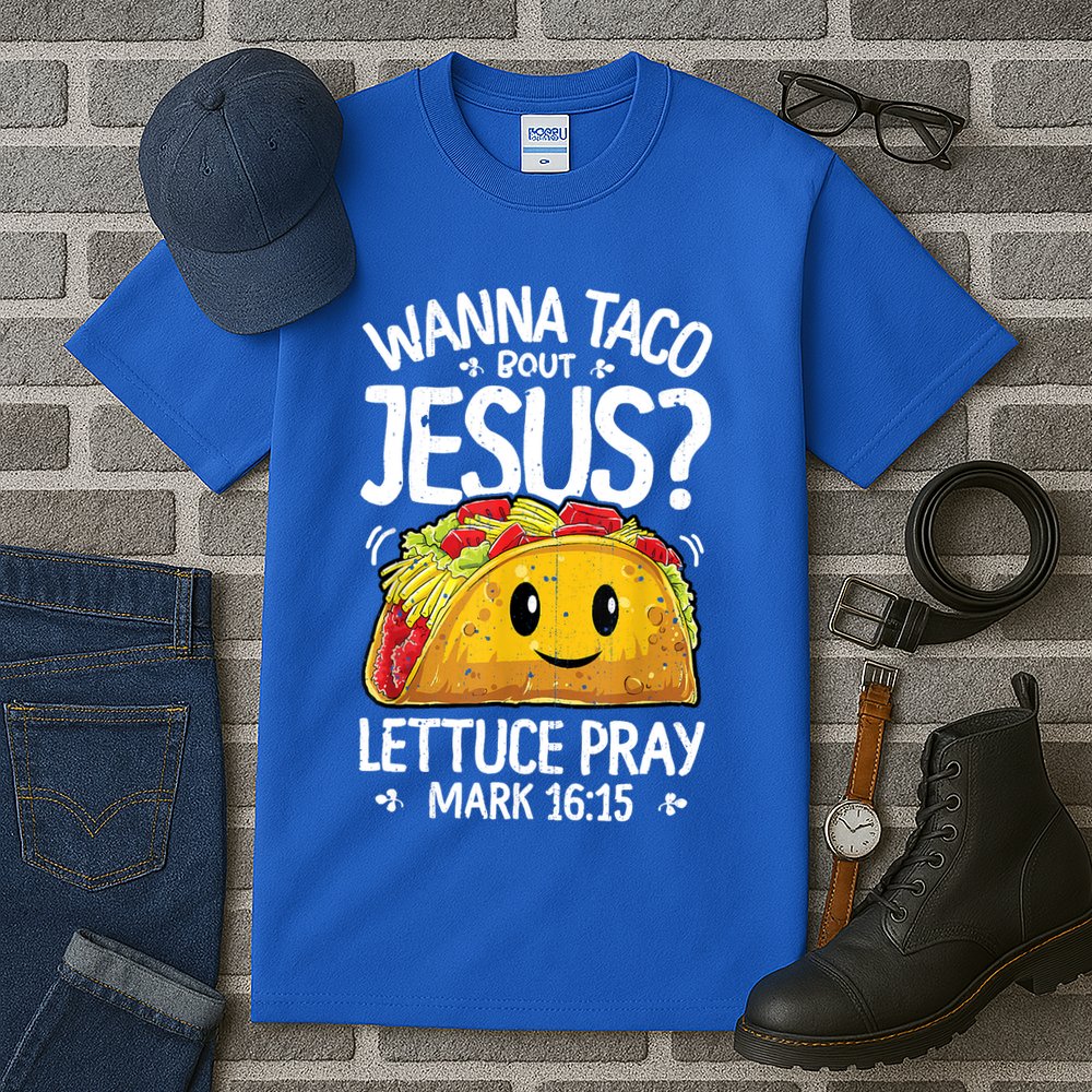 Wanna Taco Bout Jesus Cinco De Mayo Women Christian Tall T-Shirt