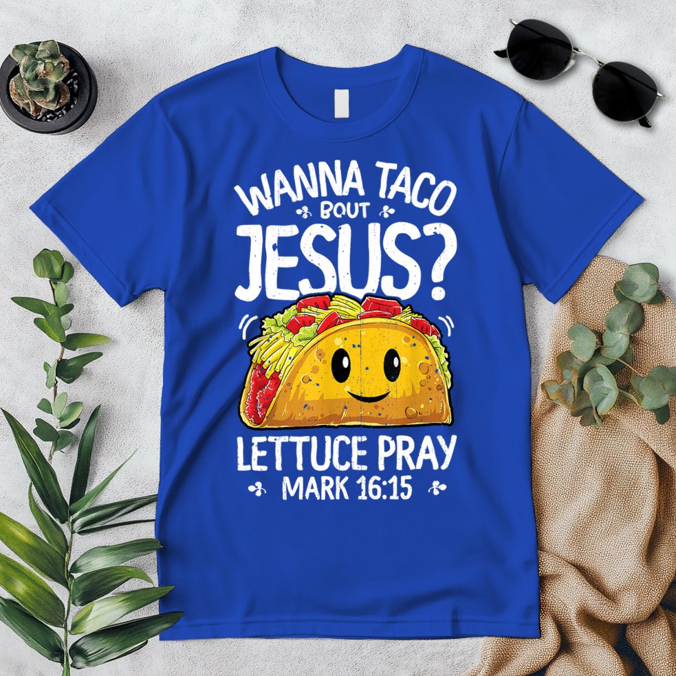 Wanna Taco Bout Jesus Cinco De Mayo Women Christian Premium T-Shirt