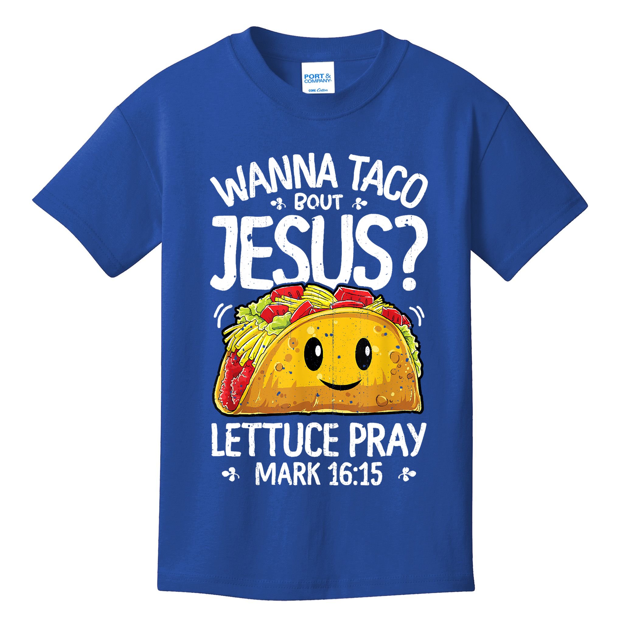 Wanna Taco Bout Jesus Cinco De Mayo Women Christian Kids T-Shirt