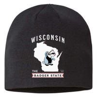 Wisconsin The Badger State Established 1848 Sustainable Beanie