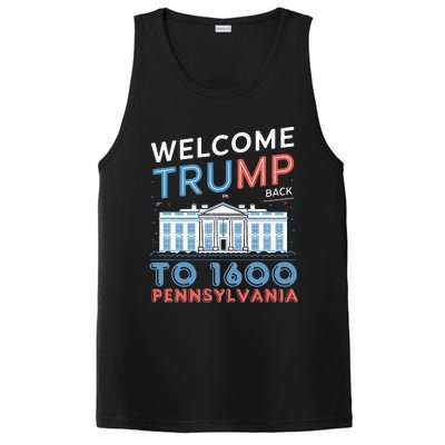 Welcome Trump Back To 1600 Pennsylvania Supporters Design PosiCharge Competitor Tank