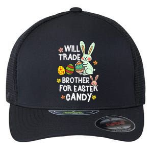 Will Trade Brother For Easter Candy Funny Flexfit Unipanel Trucker Cap