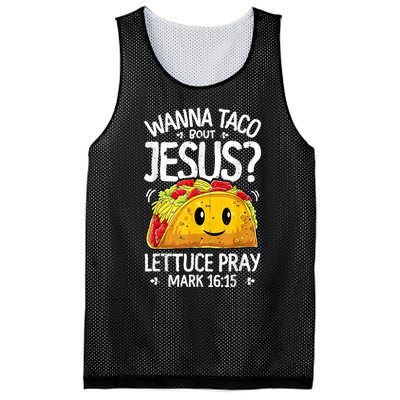 Wanna Taco Bout Jesus Cinco De Mayo Mesh Reversible Basketball Jersey Tank