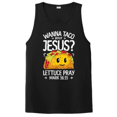 Wanna Taco Bout Jesus Cinco De Mayo PosiCharge Competitor Tank