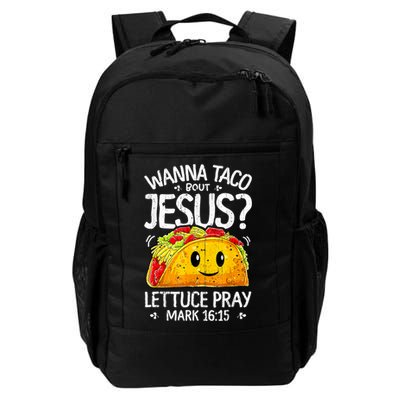 Wanna Taco Bout Jesus Cinco De Mayo Let's Fiesta 2022 Backpack