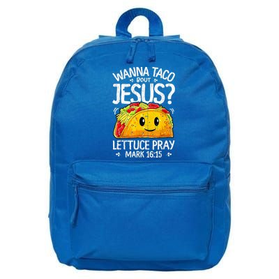 Wanna Taco Bout Jesus Cinco De Mayo Let's Fiesta 2022 16 in Basic Backpack