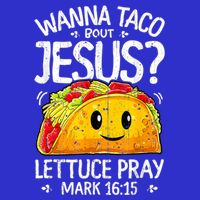 Wanna Taco Bout Jesus Cinco De Mayo Let's Fiesta 2022 Women's V-Neck T-Shirt