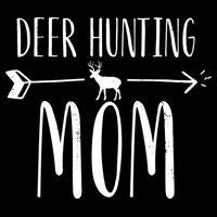 White Tailed Buck Or Elk Cute 'S Deer Hunting Mom Gift Flat Bill Trucker Hat