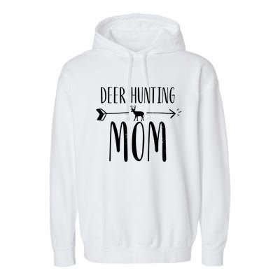 White Tailed Buck Or Elk Cute 'S Deer Hunting Mom Gift Garment-Dyed Fleece Hoodie