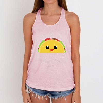 Wanna Taco Bout Jesus Lettuce Pray Women's Knotted Racerback Tank