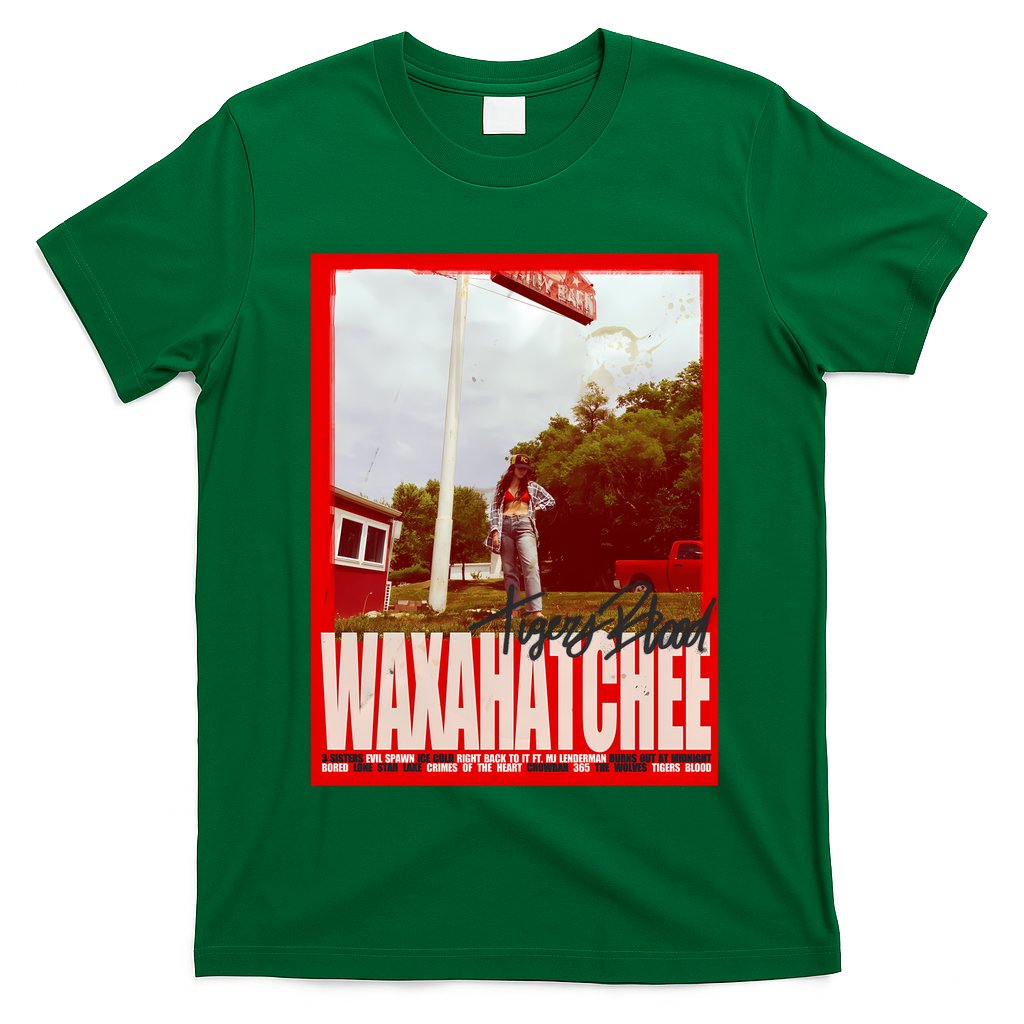 Waxahatchee Tigers Blood Design T-Shirt