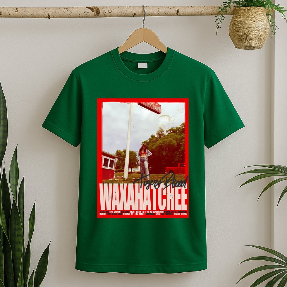 Waxahatchee Tigers Blood Design T-Shirt