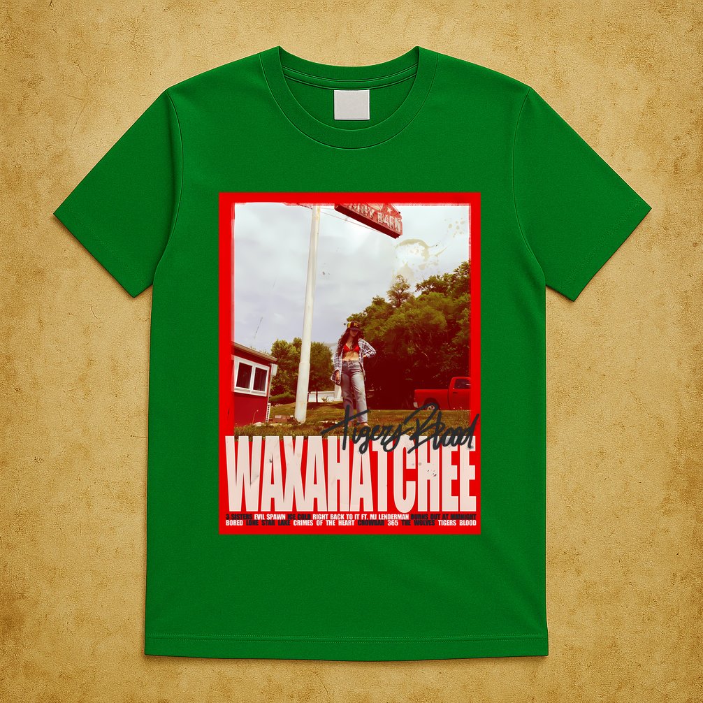 Waxahatchee Tigers Blood Design T-Shirt