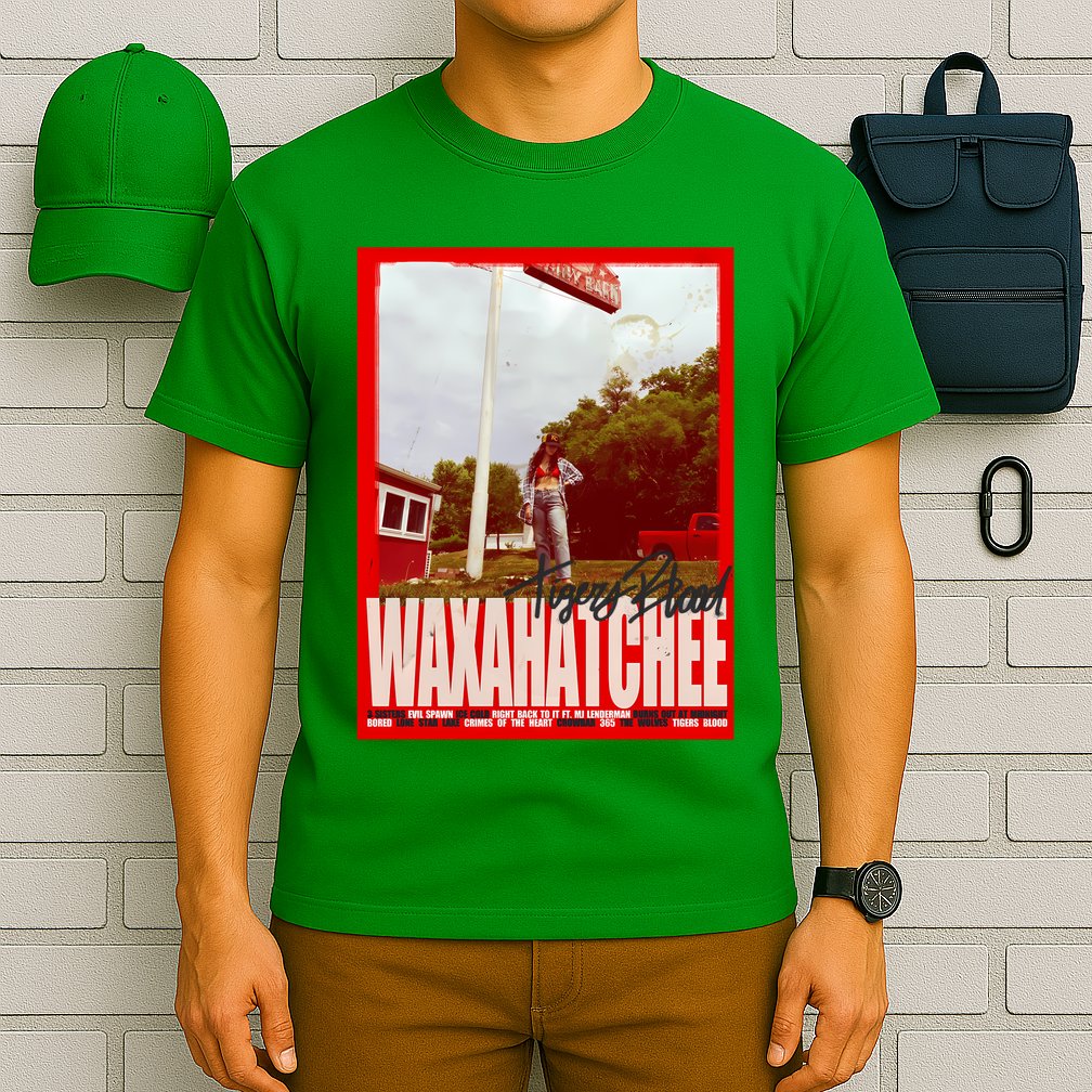 Waxahatchee Tigers Blood Design T-Shirt